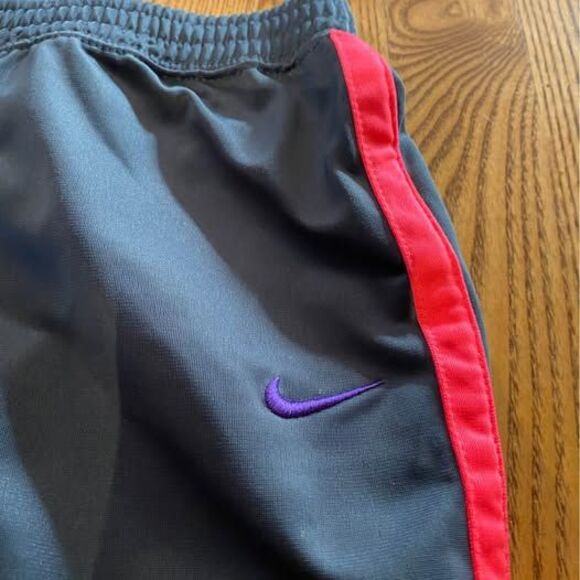 Nike girls size 6x pants jacket track suit outfit hot pink and purple GUC - Picture 4 of 6